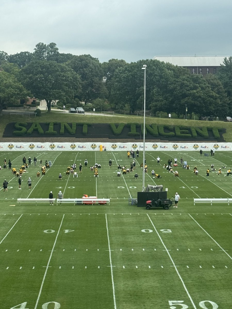 Rob King (@robkinger91) on Twitter photo Day two with <a href="/maxstarks78/">Max Starks IV</a> in Latrobe for <a href="/steelers/">Pittsburgh Steelers</a> camp. On the Steelers Audio Network now with In the Locker Room. Day two with <a href="/maxstarks78/">Max Starks IV</a> in Latrobe for <a href="/steelers/">Pittsburgh Steelers</a> camp. On the Steelers Audio Network now with In the Locker Room.