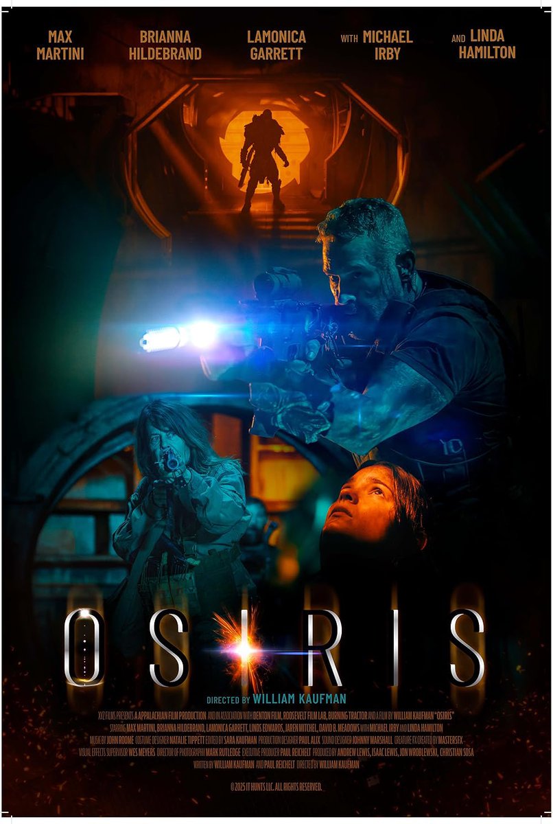 TheBanditKing05's tweet photo. I watched a Double Feature Last Night and both Movies were FANTASTIC AF IMO! 🙌 #OSIRIS #OSIRISMOVIE #movie #horror #gaming #gamers #art #MaxMartini #WilliamKaufman #LindaHamilton #Terminator #books #Anime #games #film #music #TheChannel #TheChannelMovie #FridayVibes #Halloween https://t.co/LZbu6V2XvV