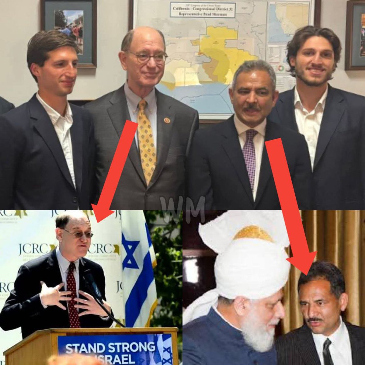 إياك نعبد وإياك نستعين کہنے والے کے بیٹے مرزائیوں اور یہودیوں سے مدد مانگ رہے 🤷‍♂️