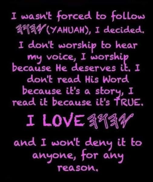 FortheLOVEofYAH's tweet image. 
