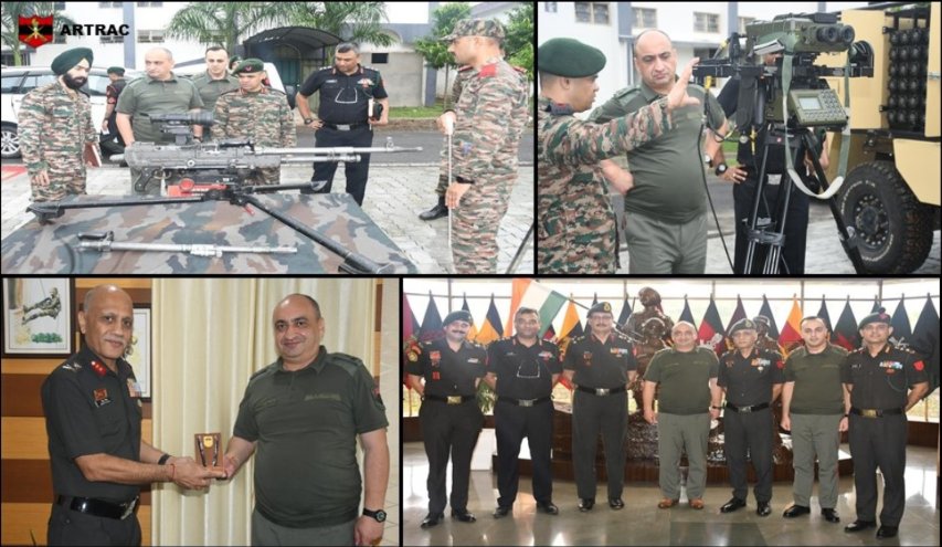 singhshwetabh71's tweet image. This one got under the radar
VMIMS and other stuff being shown to the Armenian Delegation at Army Training Command
