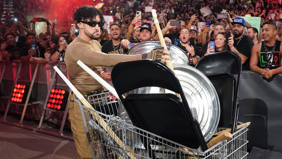 ProWFinesse's tweet image. Bad Bunny is the best celebrity wrestler ever.
Levels.