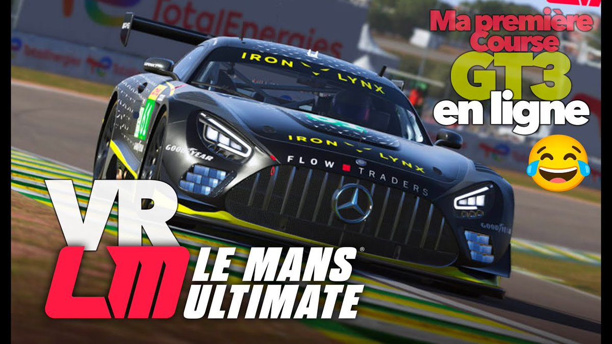 virtualgo34's tweet image. 📣 Nouvelle Vidéo sur #youtube @followers
LE MANS ULTIMATE VR 💥 Ma première course en ligne... c'est pas gagné 😂
🔴youtube.com/watch?v=JUror5…
#vr #simracing #lmu @LeMansUltimate