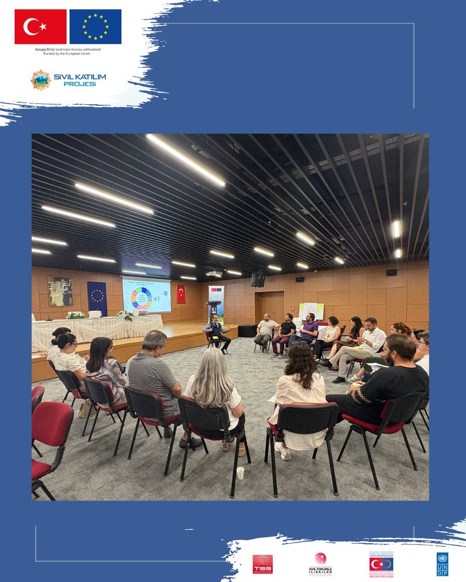 SivilKatilim's tweet photo. 📍 Tarihiyle direnişin, bugünüyle katılımın kenti: Çanakkale.
Sivil Katılım Eğitim Programı’nın bu önemli durağında eğitim başarıyla tamamlandı.
👥 Belediye personeli ve STK temsilcileri, katılımcı demokrasiyi yerelde nasıl güçlendireceklerini birlikte öğrendi.
#Çanakkale #undp https://t.co/U9Mtrx0nIa