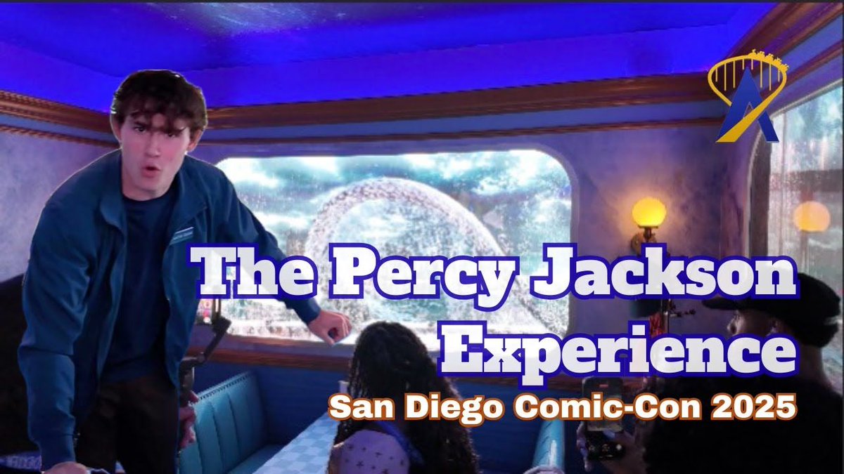 Attractions's tweet image. The Percy Jackson Experience at San Diego Comic-Con 2025 buff.ly/fQfkJJn