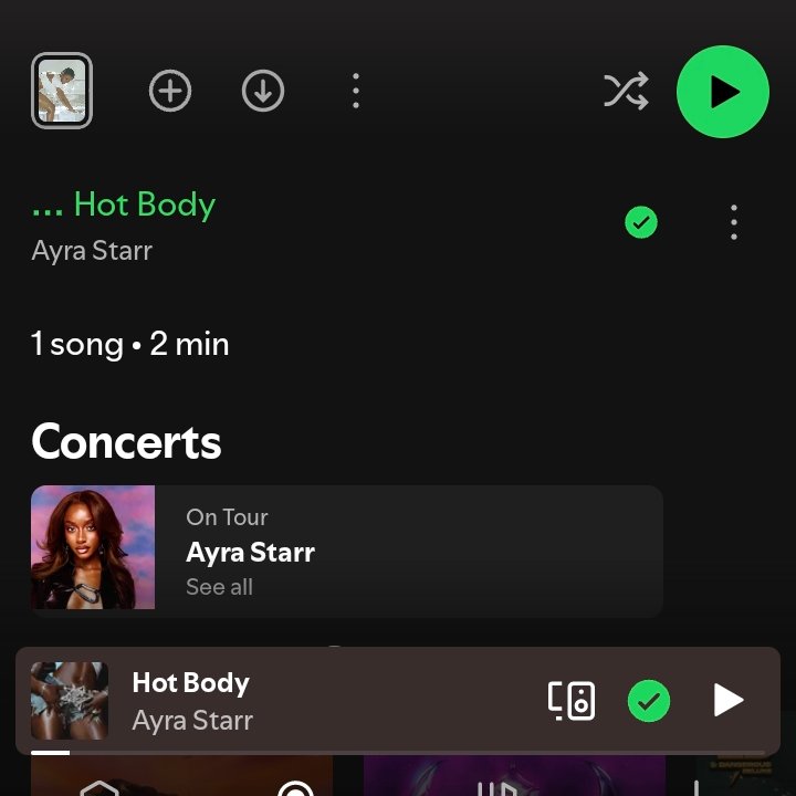 BbyGrlAaliyah's tweet image. I fucking hate this layout, I need Spotify to include the second count on singles/albums again