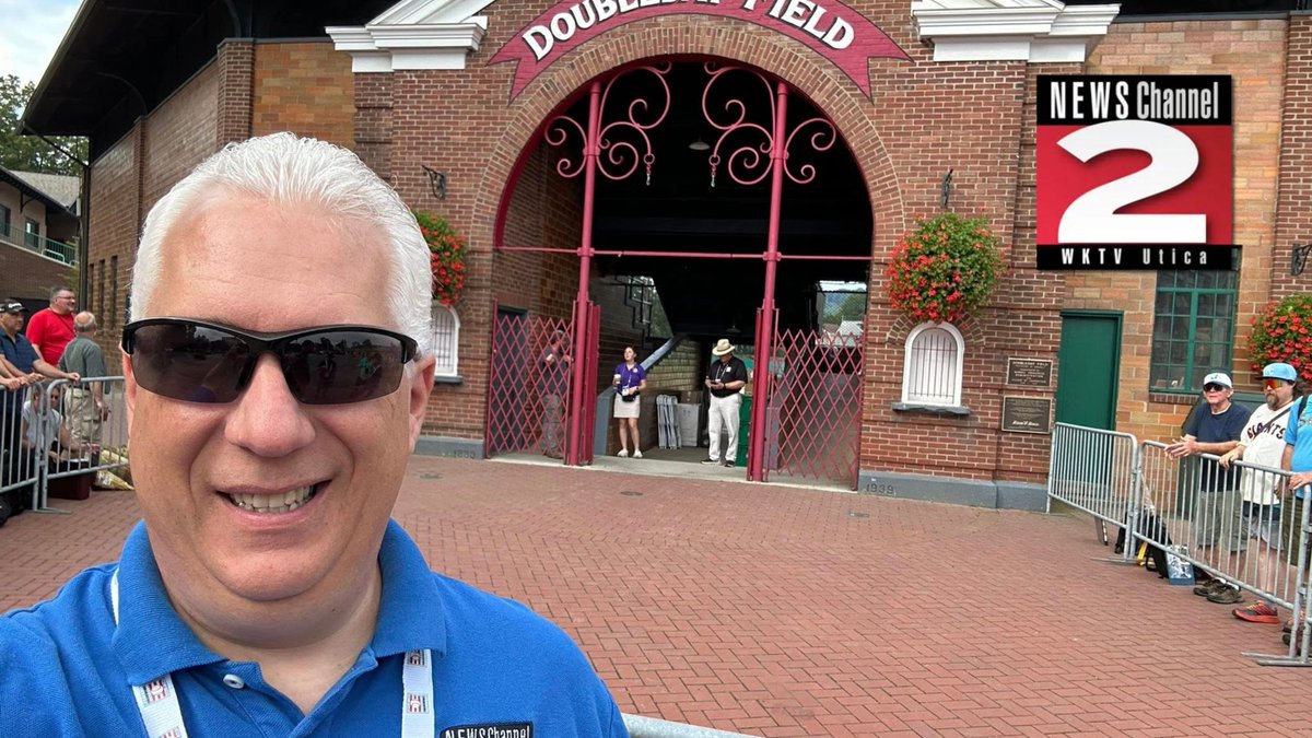 WKTV's tweet image. HALL OF FAME WEEKEND || Team coverage today as thousands make their way to Cooperstown for Baseball HOF Induction Weekend.