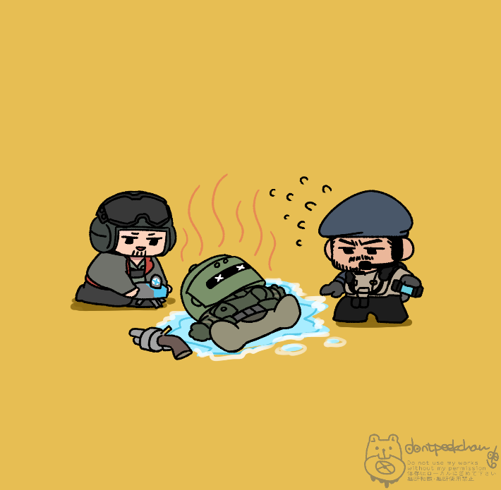 dontpeeksan's tweet image. #RainbowSixSiege #R6Community 
熱中症気を付けて～