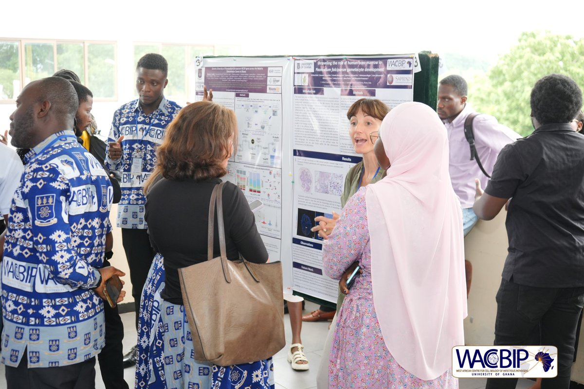 WACCBIP_UG's tweet image. It’s poster time at #WRC2025!
Our researchers are sharing exciting work.
Dive into the science, ask questions, and connect with the brilliant minds behind the posters.
Come by, explore, and show your support!
#WACCBIP #ScienceCommunication #AfricanResearch