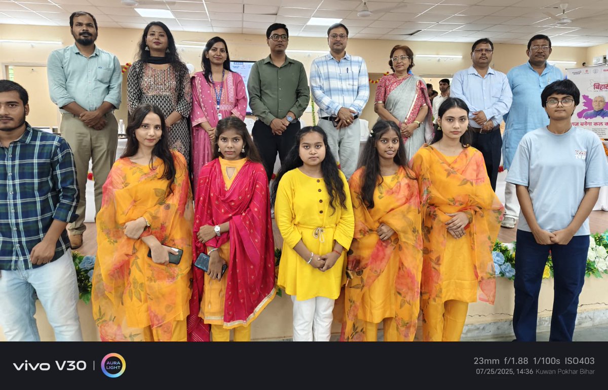 startup_bihar's tweet image. 🚀 Bihar Idea Festival 2025 | Event | Kaimur District
Today’s Bihar Idea Festival 2025 event in Kaimur witnessed incredible energy and enthusiasm among aspiring youth!
The event spotlighted innovation, startup journeys, mentorship, and seed funding opportunities.
🌟 Brimming…