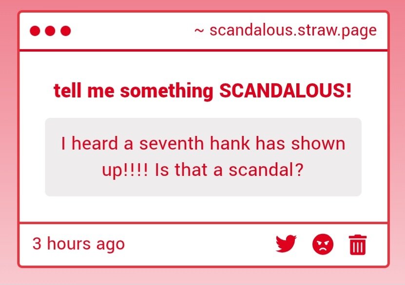 SIMPLYWICKED_'s tweet image. There is a 7th?! I had certainly believed they all were.. lets say.. lost due to their sponor's frivolous activity! How scandalous... egads, give me the details!