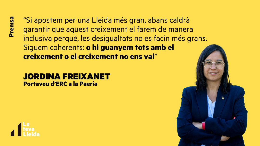 ERC a la Paeria #LaTevaLleida (@ercpaeria) on Twitter photo ✍️ OPINIÓ ✍️
🗞️ Lleigeix l'article de la portaveu <a href="/jfreixanet/">Jordina Freixanet i Pardo | Lleida</a>: Un POUM del passat, disfressat de futur.
🗣️ "Cal una nova manera de pensar i elaborar el POUM".
📲👉 ercpaeria.cat/un-poum-del-pa… ✍️ OPINIÓ ✍️
🗞️ Lleigeix l'article de la portaveu <a href="/jfreixanet/">Jordina Freixanet i Pardo | Lleida</a>: Un POUM del passat, disfressat de futur.
🗣️ "Cal una nova manera de pensar i elaborar el POUM".
📲👉 ercpaeria.cat/un-poum-del-pa…