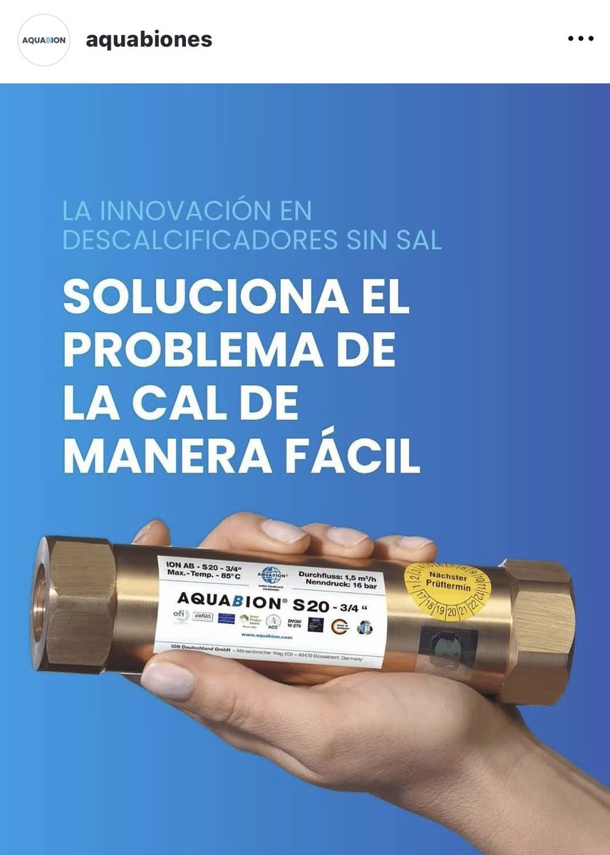 #AQUABION in Spain 🇪🇸 
Any limescale problems in Spain?
Contact our partners. 
#aquabion #innovation #watersoftener #alternative #water #Watertreatment #spain