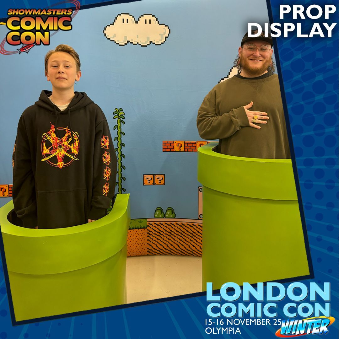 Showmasters's tweet image. Jump your way to #LCCWinter and have a Koopa-crushing time!
Get your photo with this FREE prop display at LCCWinter
Find out more - bit.ly/LCC_Winter