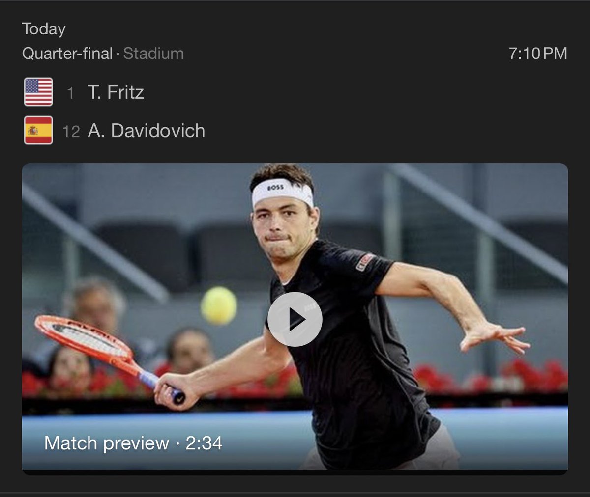 Swicks_Picks's tweet image. Friday Lock of the Day🚨

🗣️ “Swick you’ve lost 50 straight picks, you’re washed” 

Fade me and lose everything. 

🎾 Fritz -3.5 🔒