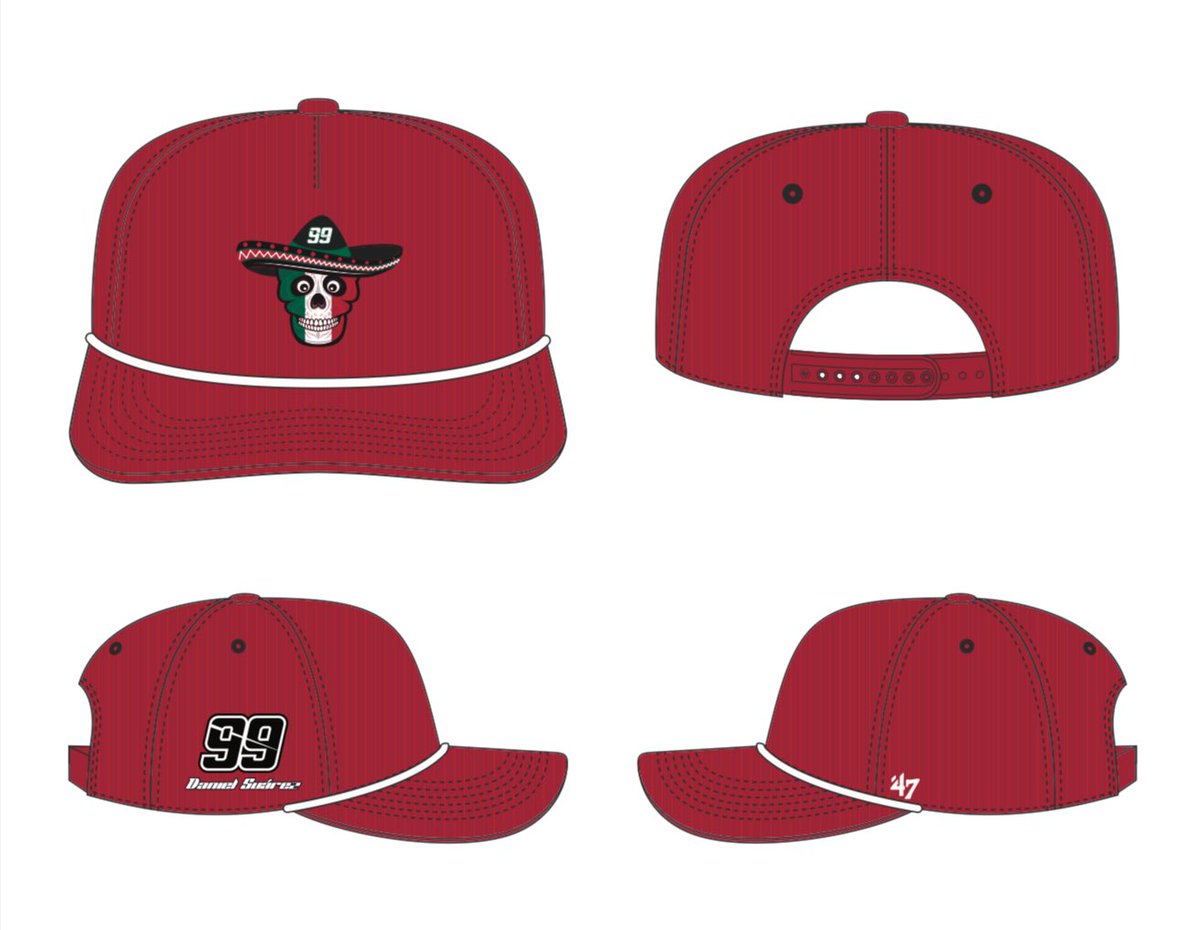 Daniel_SuarezG's tweet image. New merch! Autographed Limited Edition Pancho Corduroy ‘47 Hitch Hat. Only 53 available! 🫡
danielsuarezracing.shop/collections/da…