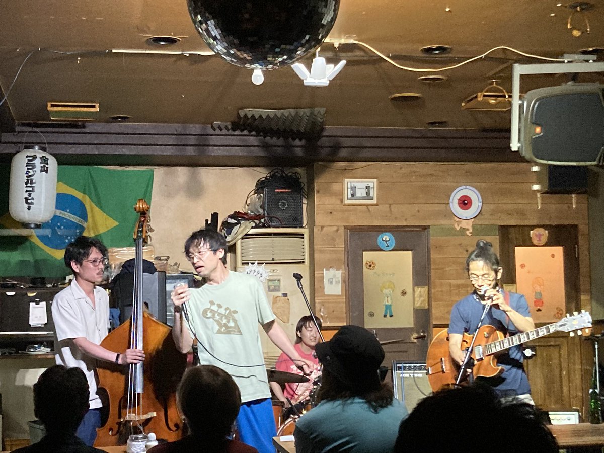 ミスターやりたい放題。
ムルヒバンド、レコ発おめでとう御座います。