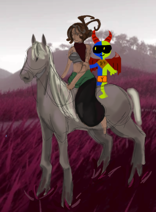 G4ylienInvasion's tweet image. i love drawing on magma i dont know the other person tho :(