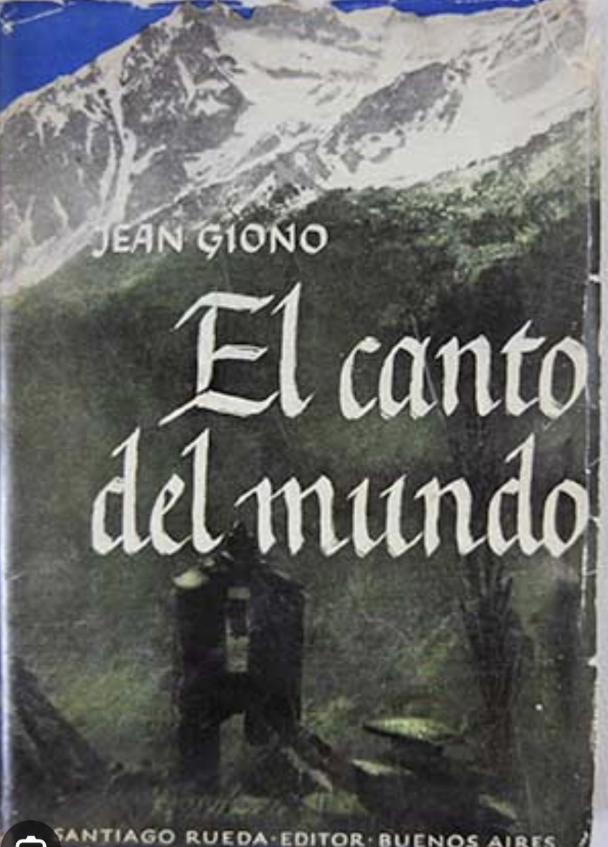 blou's tweet image. ¿No han leído a Giono?
Es extraordinario. Y ha sido traducido al español 😉.