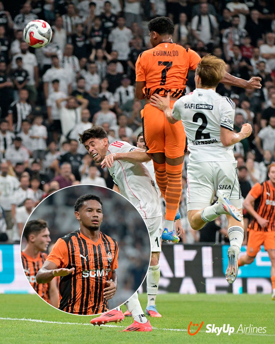 FCShakhtar's tweet image. ✈️ Eguinaldo Airlines 🧡

#Shakhtar #UEL