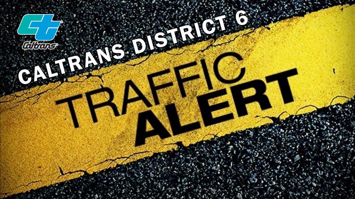 CaltransDist6's tweet image. KERN COUNTY: Northbound Interstate 5 is currently reduced to one lane just south of the Kern/Kings County line due to an overturned big rig. Expect delays through the area. ETO approximately 2:00pm.
