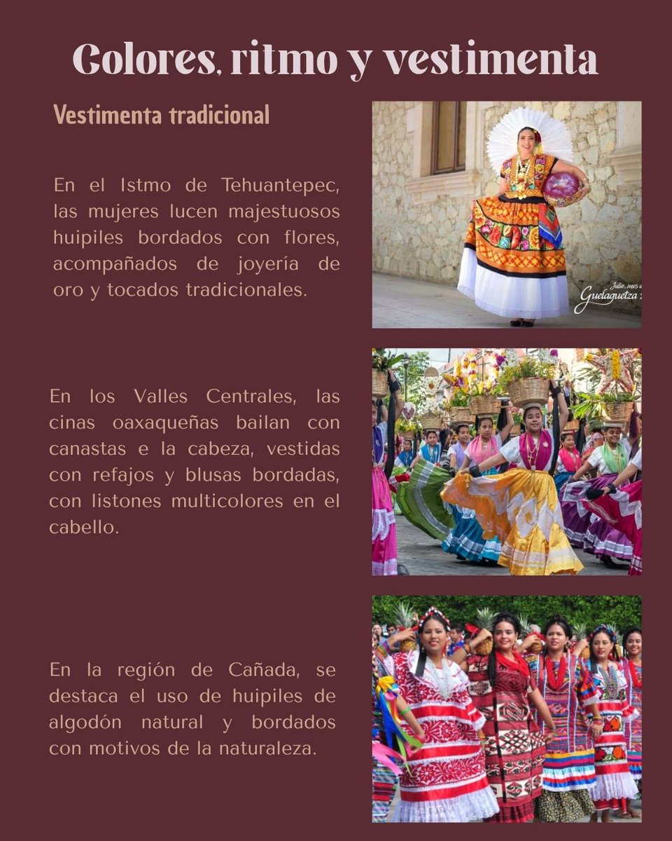 ConsulMexFresno's tweet image. #Turismo | 🎉La Guelaguetza es la máxima celebración de la cultura oaxaqueña. Que rinde homenaje a sus danzas ancestrales, sus trajes típicos de las ocho regiones del estado, su música tradicional y su basta gastronomía. 🏵
#DiplomaciaTuristicaMx @sectur_goboax @GobOax @SECTUR_mx