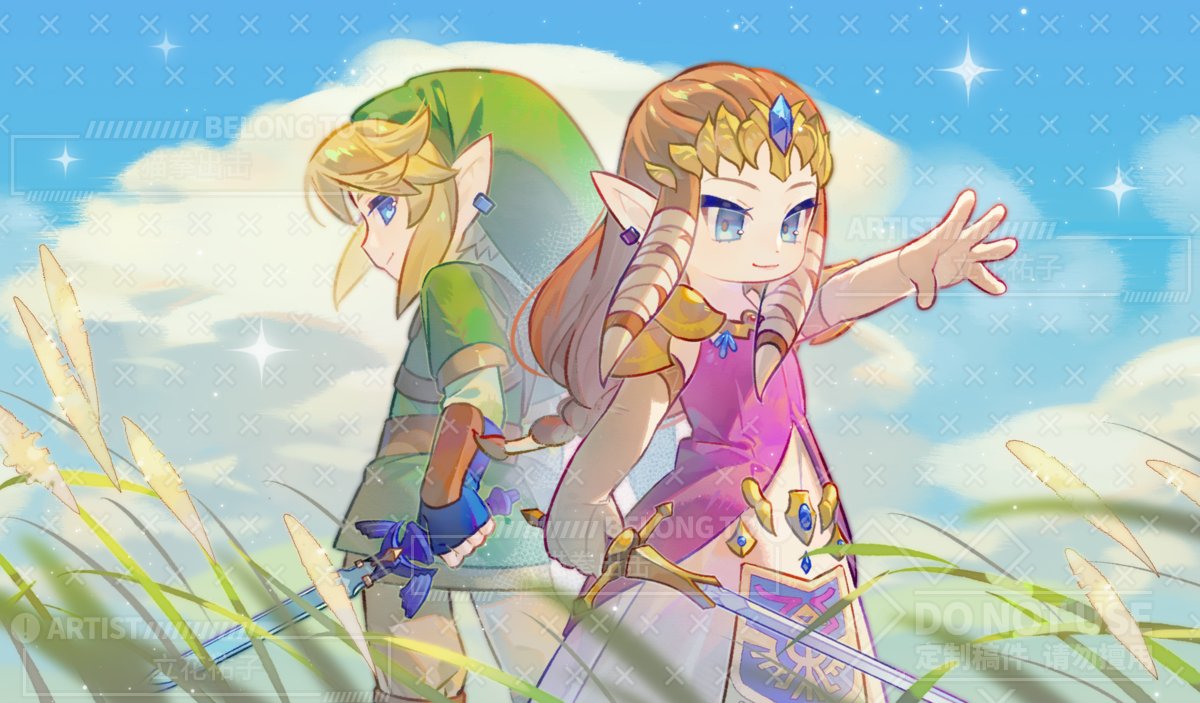 MiuShuey's tweet image. 共同战斗，共担命运的我们
#tpzelink

还是约稿