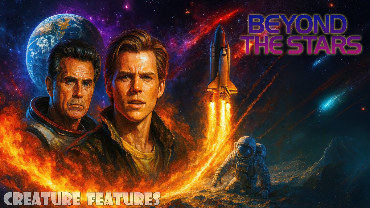 CrowhavenProd's tweet image. This Saturday on Livingston Presents: “Beyond the Stars” from 1989 with Christian Slater and Martin Sheen. Don’t miss it!