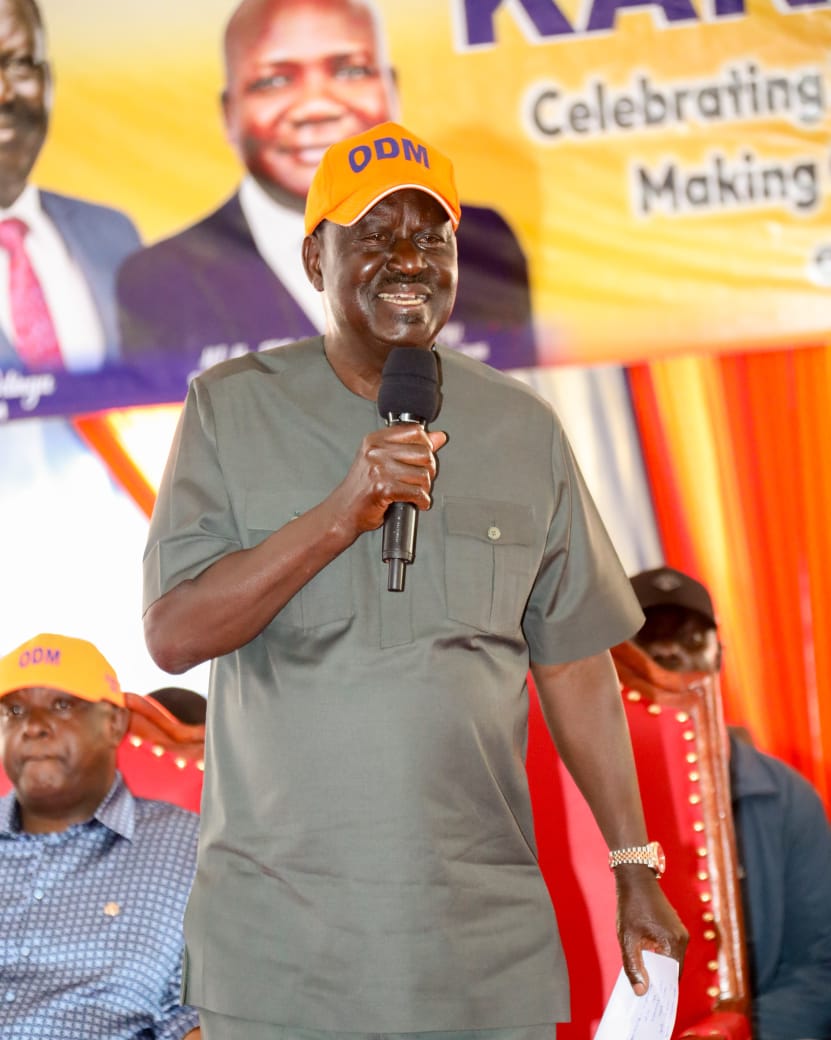 BarasaFernandes's tweet image. Privileged to welcome Baba Rt. Hon. @RailaOdinga to Kakamega for the launch of the ODM Party nationwide consultative forums, preceded by today's powerful engagement with our County Delegates at Golf Hotel. These conversations are key to gathering grassroots feedback,…