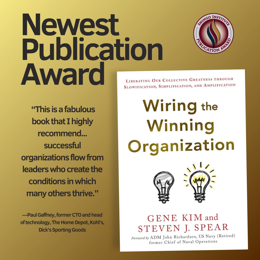 Shingo Institute tweet media