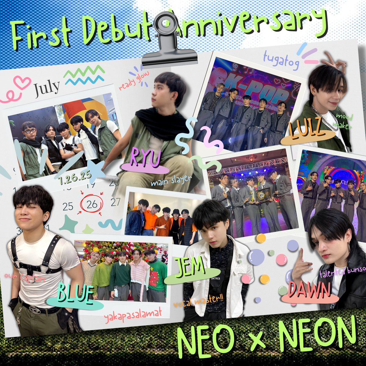 Our first debut anniversary... wooooooooohh 💚 Yakapasalamat, NEON, for staying with us. More years to come.🎂🥳

#NEO_PH #ReadyGlow
#NEO_FirstDebut_Anniversary