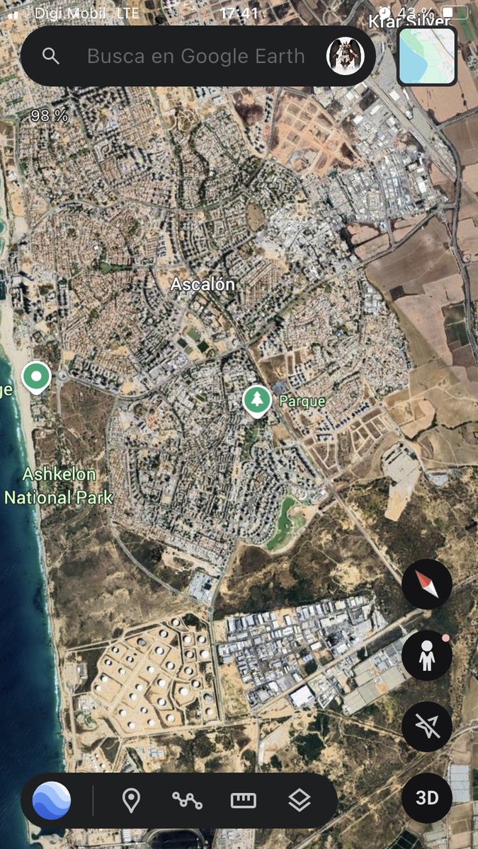 SwitchingStarxD's tweet photo. @isaacrrr7 Y por aquí te dejo imágenes desde el satélite que se puede ver el estado de ciudades cercanas a la frontera que está sin ningún rasguño. 

Ahora dime si se puede considerar o no estás viendo con tus propios ojos que un sitio está destruido y los “mártires” israelís que están bien https://t.co/AbrRnZmVPT