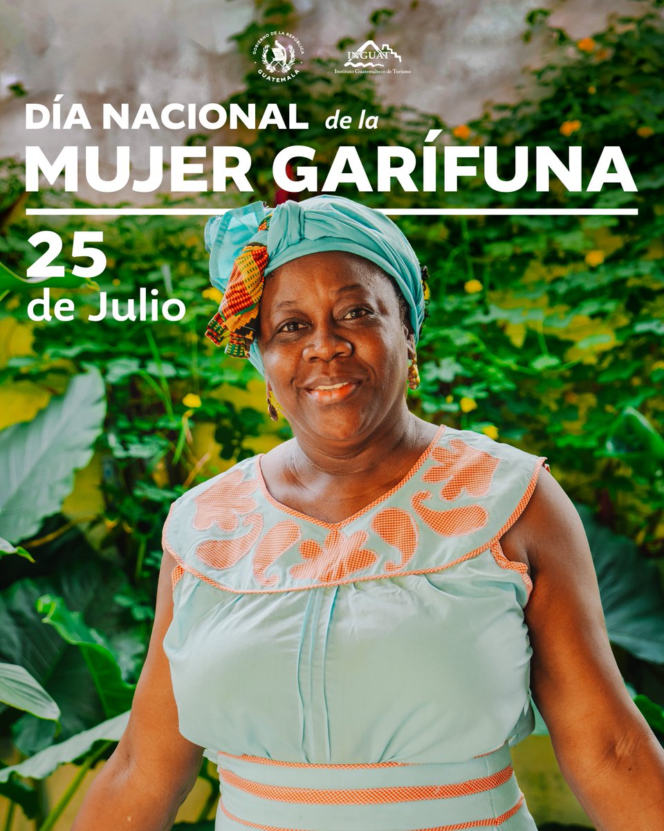 🇬🇹Hoy conmemoramos la fuerza, sabiduría y dignidad de las mujeres garífunas de Guatemala. Celebramos su identidad, su cultura y su fuerza transformadora.

#TurismoSomosTodos