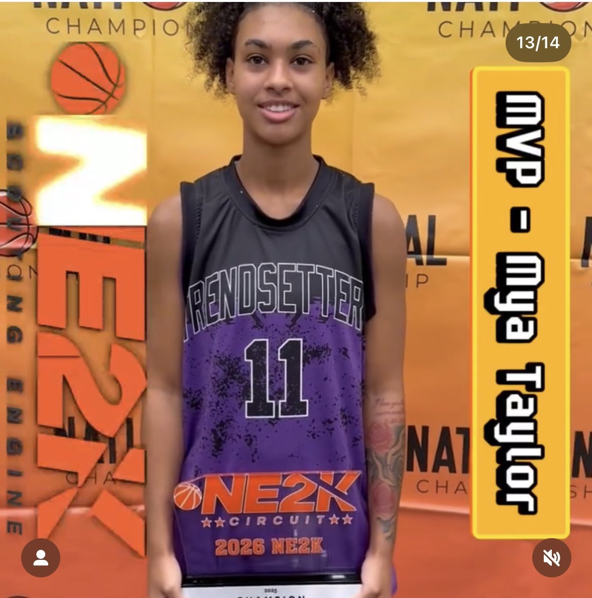Mya Taylor
PG
Canton McKinley HS
Trendsetters AAU💜