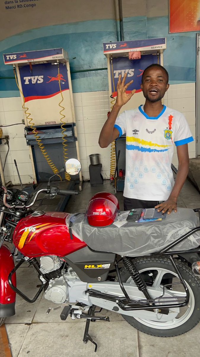 mbuyi_don's tweet image. Cher @rickgabrielwadi
Tu peux choisir de réussir en partant de cette moto si tu en fais bon usage.
Le choix est tien,
Le rêve est tien.
À toi maintenant de nous prouver que tu es capable de faire plus avec peu,
J’ai des amis d’ituri et du kasai qui ont fait fortune en…