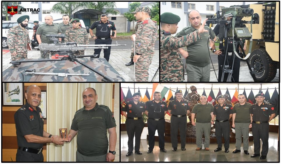 AdithyaKM_'s tweet image. Delegation from the Armenia 🇦🇲 Army led by Col Mher Israyelyan visited Infantry School, Mhow on July 23, 2025
- Baby steps towards synergy imo