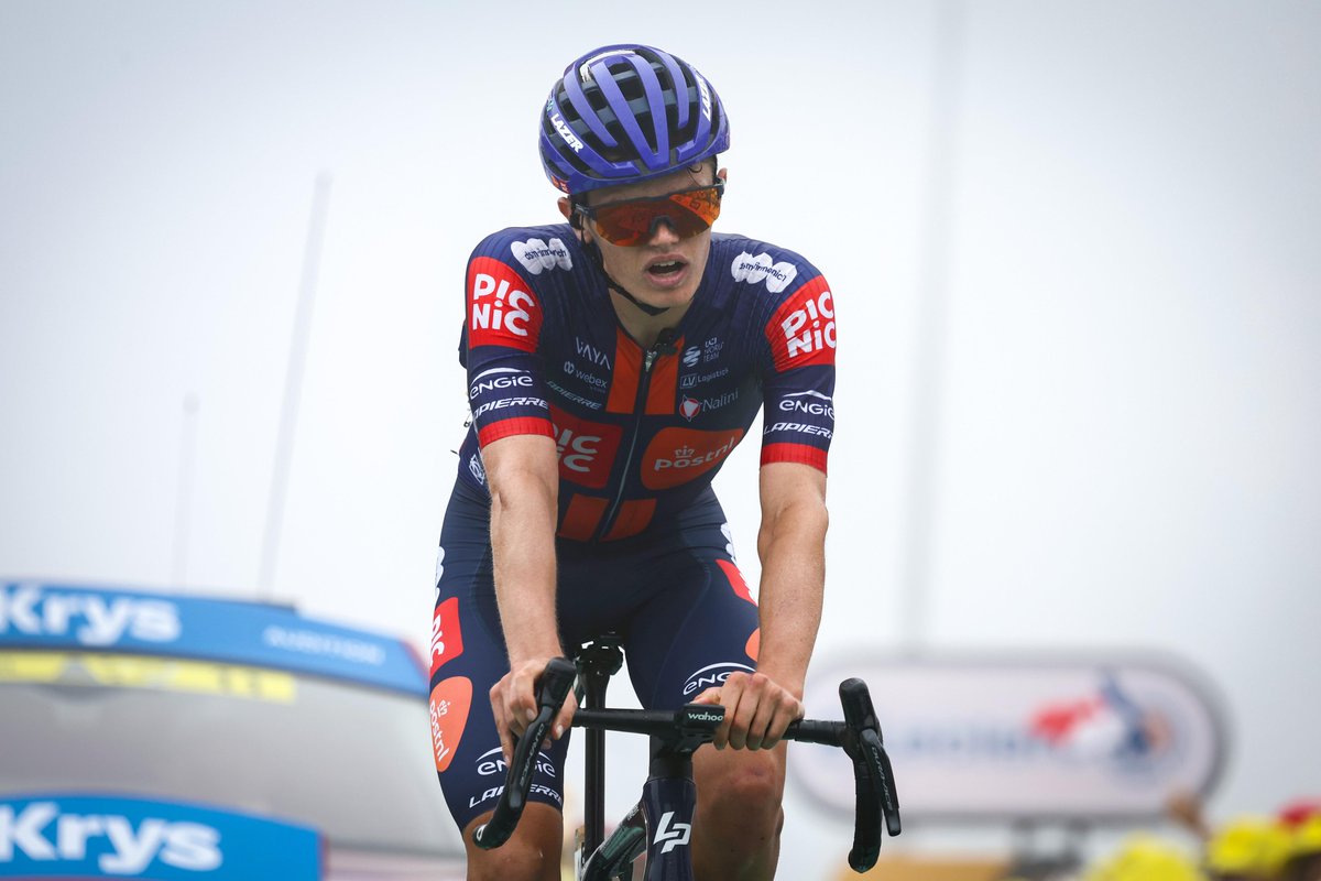 It's 5th place on La Plagne for <a href="/OscarOnley/">Oscar Onley</a> - you can be proud of that ride Oscar, you and the guys gave it everything out there today 🫶🏻 

You've had an incredible <a href="/LeTour/">Tour de France™</a> and to be 4th on GC with a few stages to go is absolutely phenomenal! 💯

#KeepChallenging #TDF2025