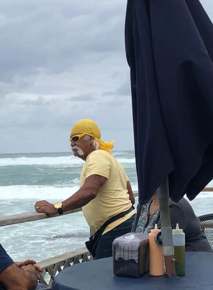 F3_LO_RIVERA's tweet image. Hulk Hogan siempre dijo que las mejores alcapurrias estaban en Piñones #RIPHulkHogan 😢😭
