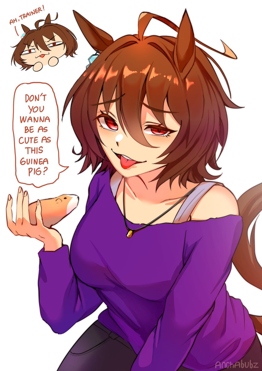 Anchabubz's tweet image. 🐹 #ウマ娘 #アグネスタキオン #umamusume #AgnesTachyon