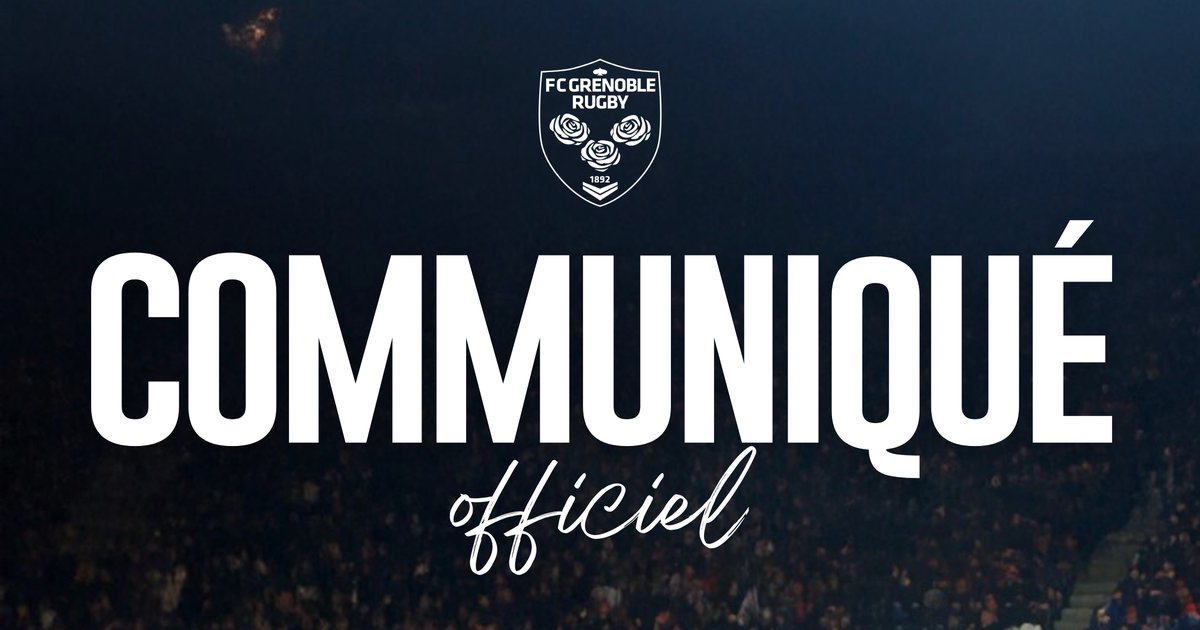 FCGrugby's tweet image. ððððððððððÌ ðð
ð
ððððð
Le FC Grenoble Rugby prend acte de la décision de la Commission dâappel fédérale de la FFR, suite à lâappel interjeté concernant la suspension de son stade pour un match.
Le club se voit infliger les sanctions suivantes :
- Une amendeâŠ
