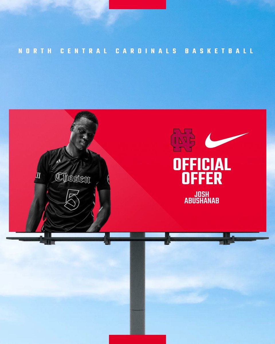 Josh Abushanab (@abushanabjosh) on Twitter photo After a great unofficial visit to North Central, i’m extremely grateful to receive my first official offer. Thank you to Coach Tiknis and the North Central staff for believing in me. #AGTG After a great unofficial visit to North Central, i’m extremely grateful to receive my first official offer. Thank you to Coach Tiknis and the North Central staff for believing in me. #AGTG