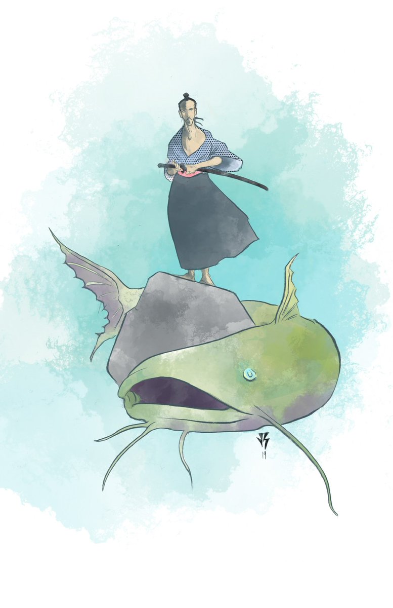 schiekapedia's tweet image. Some #Friday morning #art for #reasons.
#artwork #artist #comics #makecomics #illustration #HushRonin #samurai