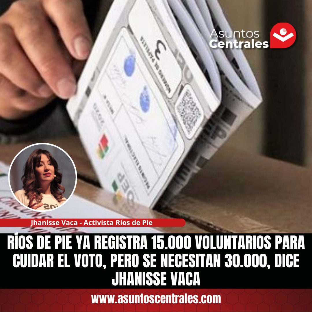 Control electoral en marcha