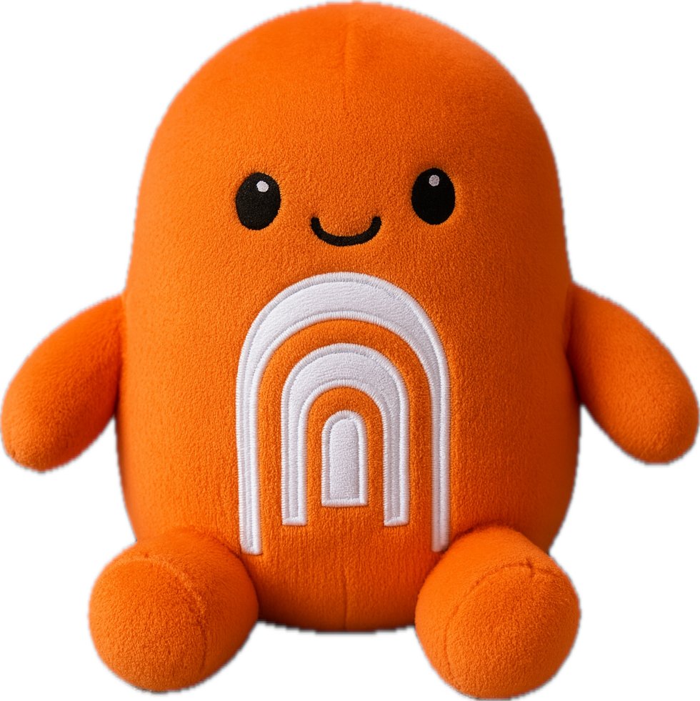 My comfort toy when I feel anxious. Don’t judge 🧡