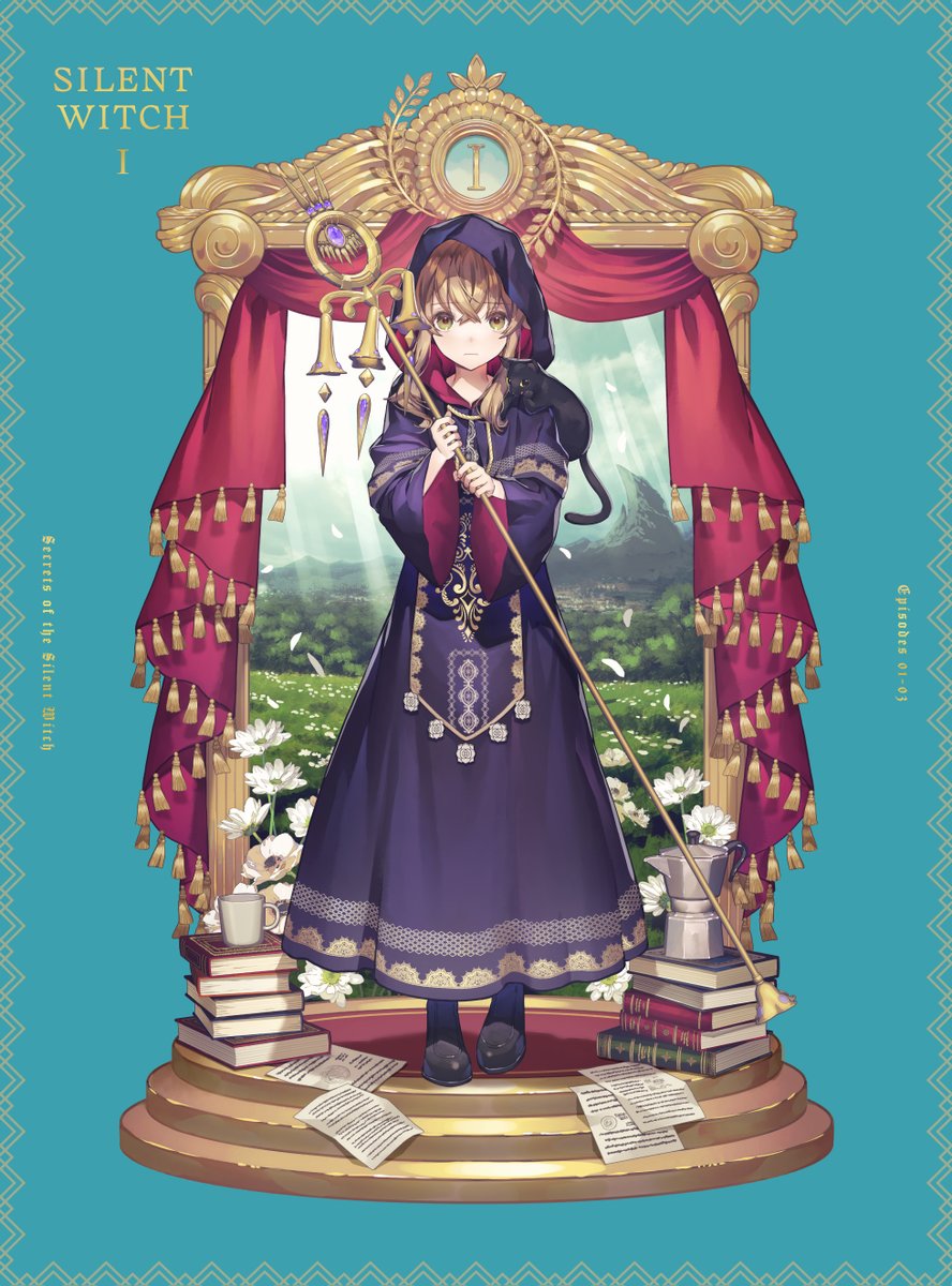 aniplex_plus's tweet image. ✦✧✦┈┈
#サイレントウィッチ
Blu-ray&DVD予約受付中
┈┈✦✧✦
店舗共通第1巻早期予約特典のデザイン公開✨
🎁B3サイズ発売告知ポスター
そのほかANXオンライン限定特典も🐈⬛🪄
├全巻①:選べる!アクリルスタンド
├全巻②:オリジナルトートバッグ
online.aniplex.co.jp/itemCKrfHWYQ01…