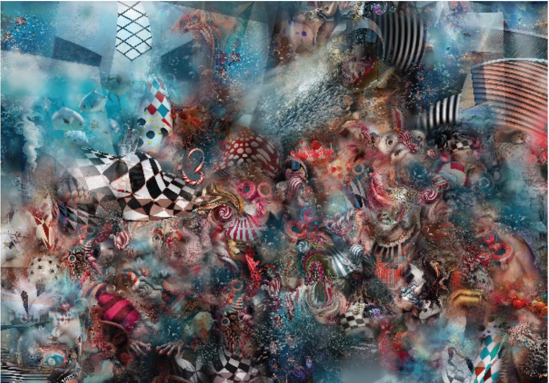 Contemporaryist's tweet image. #OngoingExhibition: @LeilaHellerG Dubai presents “𝐁𝐮𝐛𝐛𝐥𝐞 𝐋𝐚𝐧𝐝”, a solo exhibition by Naeemeh Kazemi, through September 15th.