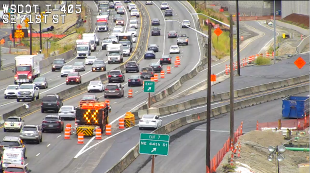 Đã xóa: Sự va chạm này trên SB I-405 gần NE 44th