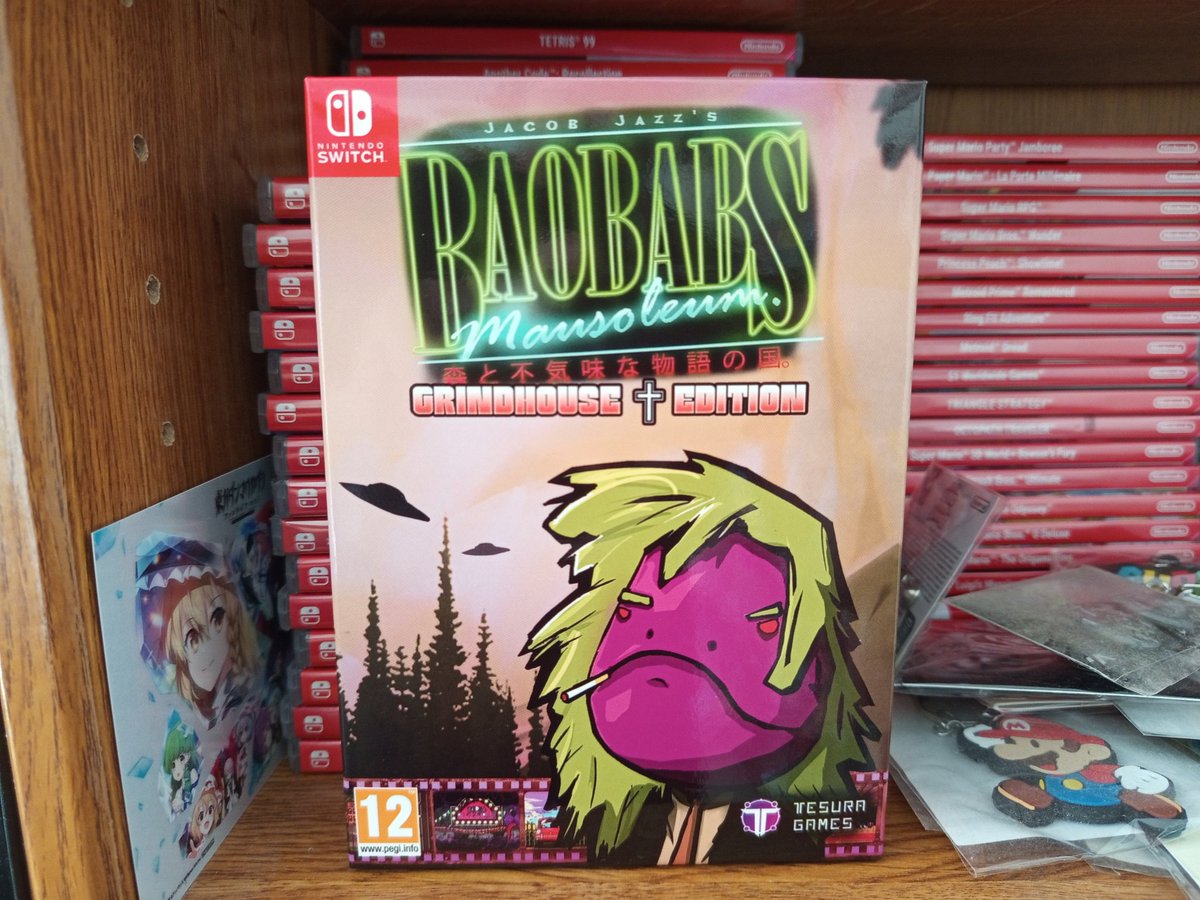 Mewa (@mewaz007) on Twitter photo Nouveau jeu #Switch avec heu... Baobabs Mausoleum 🤔
Alors j'ai aucune idée de ce que c'est, je ne l'avais jamais vu avant sur le site, mais ça m'a l'air bien barré 😂
Un énorme merci <a href="/JFG_LeShop/">Just For Games Le Shop</a> pour le jeu remplacé du coup vraiment vous êtes top 😍
Ptit Unboxing ⬇️ Nouveau jeu #Switch avec heu... Baobabs Mausoleum 🤔
Alors j'ai aucune idée de ce que c'est, je ne l'avais jamais vu avant sur le site, mais ça m'a l'air bien barré 😂
Un énorme merci <a href="/JFG_LeShop/">Just For Games Le Shop</a> pour le jeu remplacé du coup vraiment vous êtes top 😍
Ptit Unboxing ⬇️