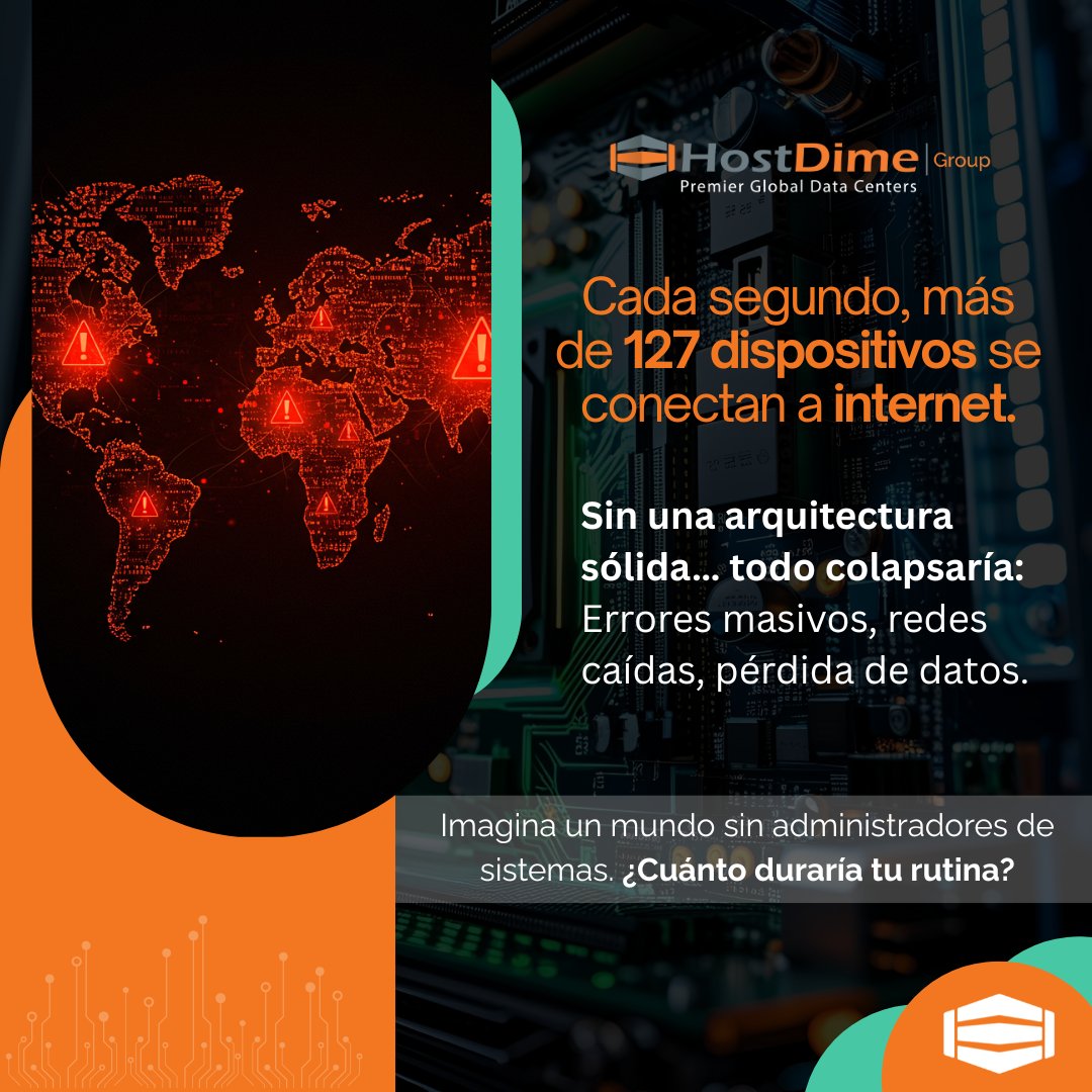 miHostDime's tweet image. 🔧🖥️ Si eres Administrador de Sistemas, esta invitación es para ti:¿Buscas una infraestructura TI confiable, escalable y segura?
👉 Visítanos: hostdime.com.co
☁️ Cloud
🛡️ Backup
🏢 Housing
🚀 ¡Todo en un solo lugar!
#HostDimeColombia #AdministradorDeSistemas #Soluciones