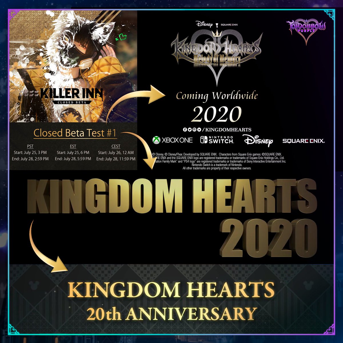 ✨The Kingdom Hearts fan in me can tell that this text layer style is used for KH marketing too

(this is likely just a coincidence)
